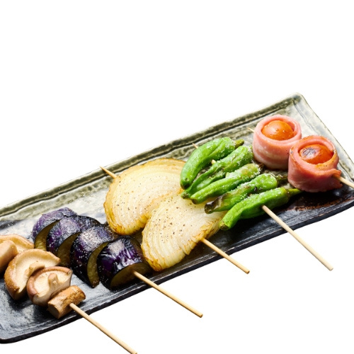 野菜串の種類も豊富 | 蒲生第一酒場